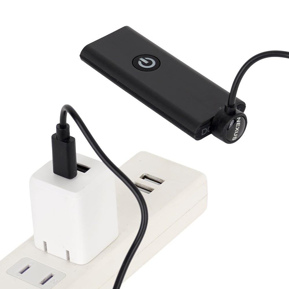 【ミディアム】【スモール】リモコンもUSB-C充電式。満タン状態から約100時間は使えます。